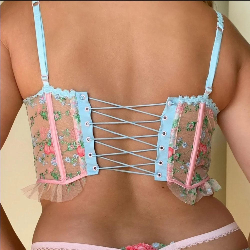 FOR LOVE & LEMONS Swaying Rose Bustier - Picture 9 of 16